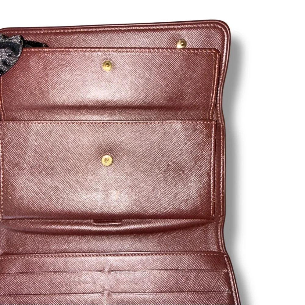 Louis Vuitton Monogram Mini Lin Porte Trésor International Wallet Pink
